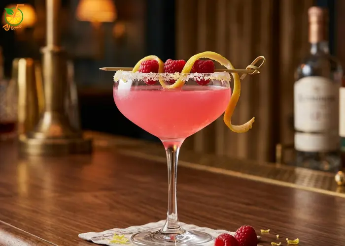 Raspberry Lemon Drop Cocktail