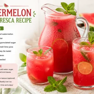 Watermelon Agua Fresca