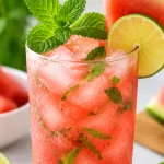 Watermelon Mint Cooler Mocktail