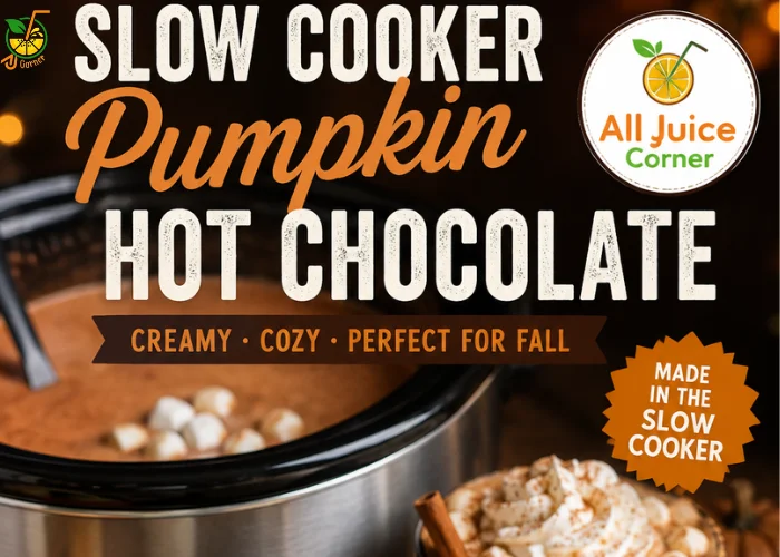 Slow Cooker Pumpkin Hot Chocolate