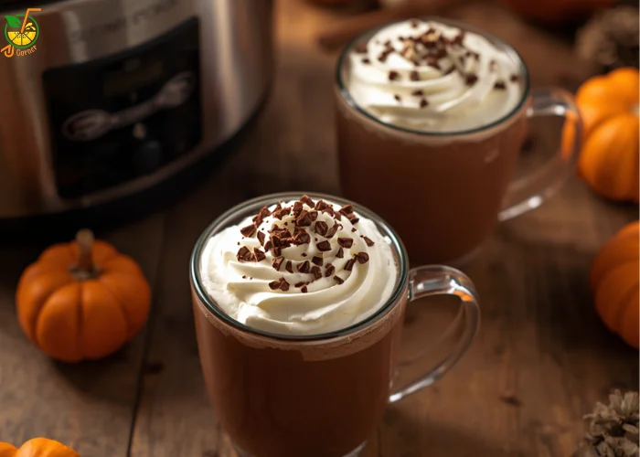 Slow Cooker Pumpkin Hot Chocolate Recipe
