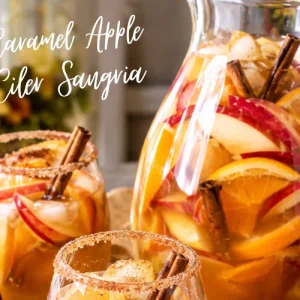 Caramel Apple Cider Sangria