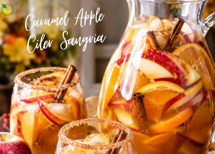 Caramel Apple Cider Sangria
