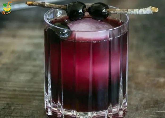 Red Moon Over Manhattan Cocktail