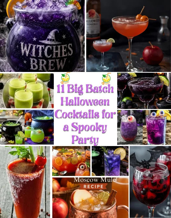 11 Big Batch Halloween Cocktails for a Spooky Party