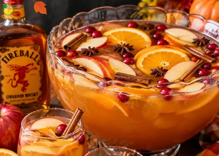 Fireball Thanksgiving Punch