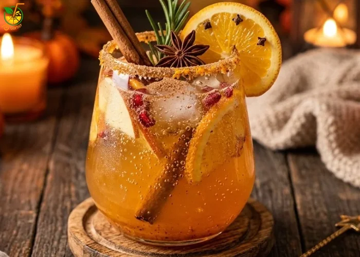 Sparkling Spiced Pumpkin Punch